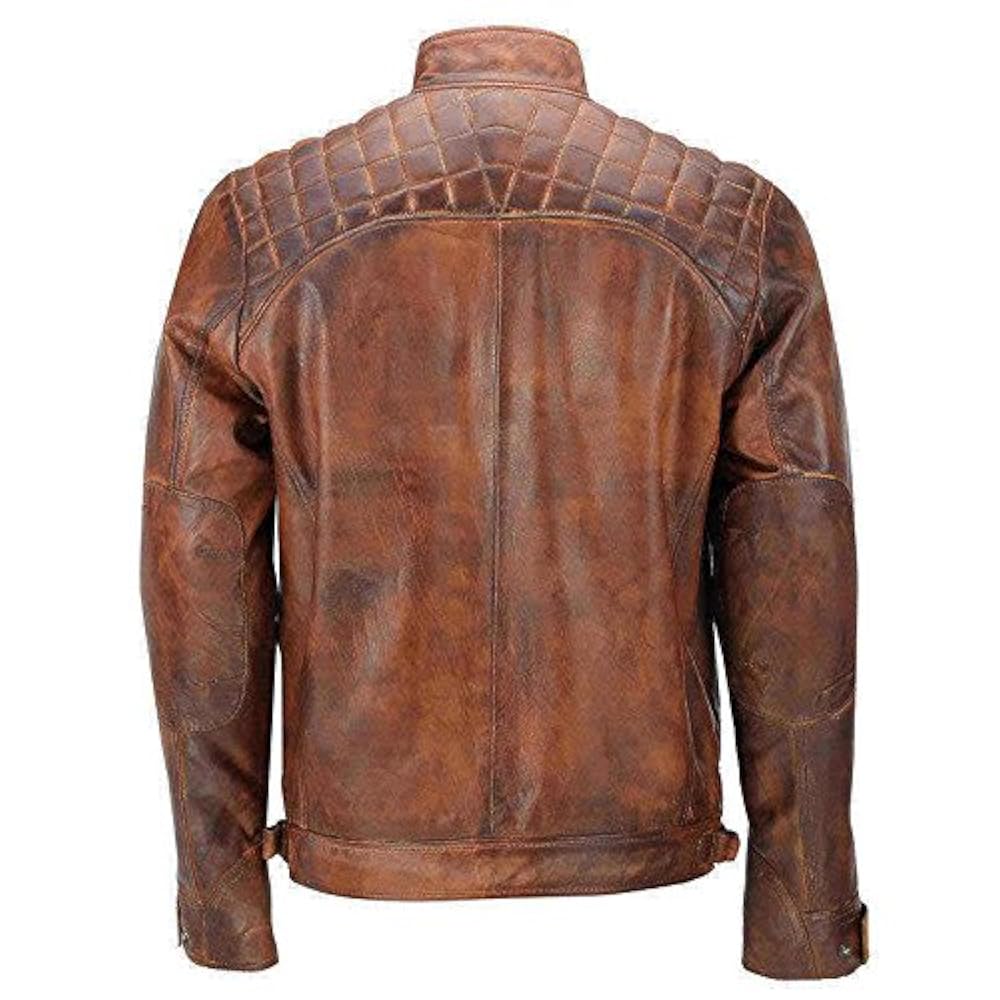 【DIAMOND LEATHERS】LEATHER WESTERN JACKET Vintage Diamond Leather Collection Studded Jacket Zip Up